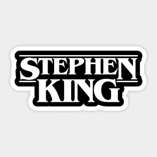 Stranger Stephen King Things Sticker